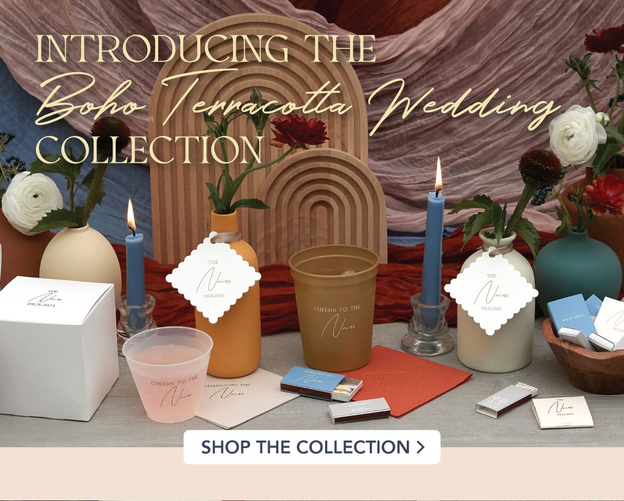 Introducing the Boho Terracotta Wedding Collection | Shop Now