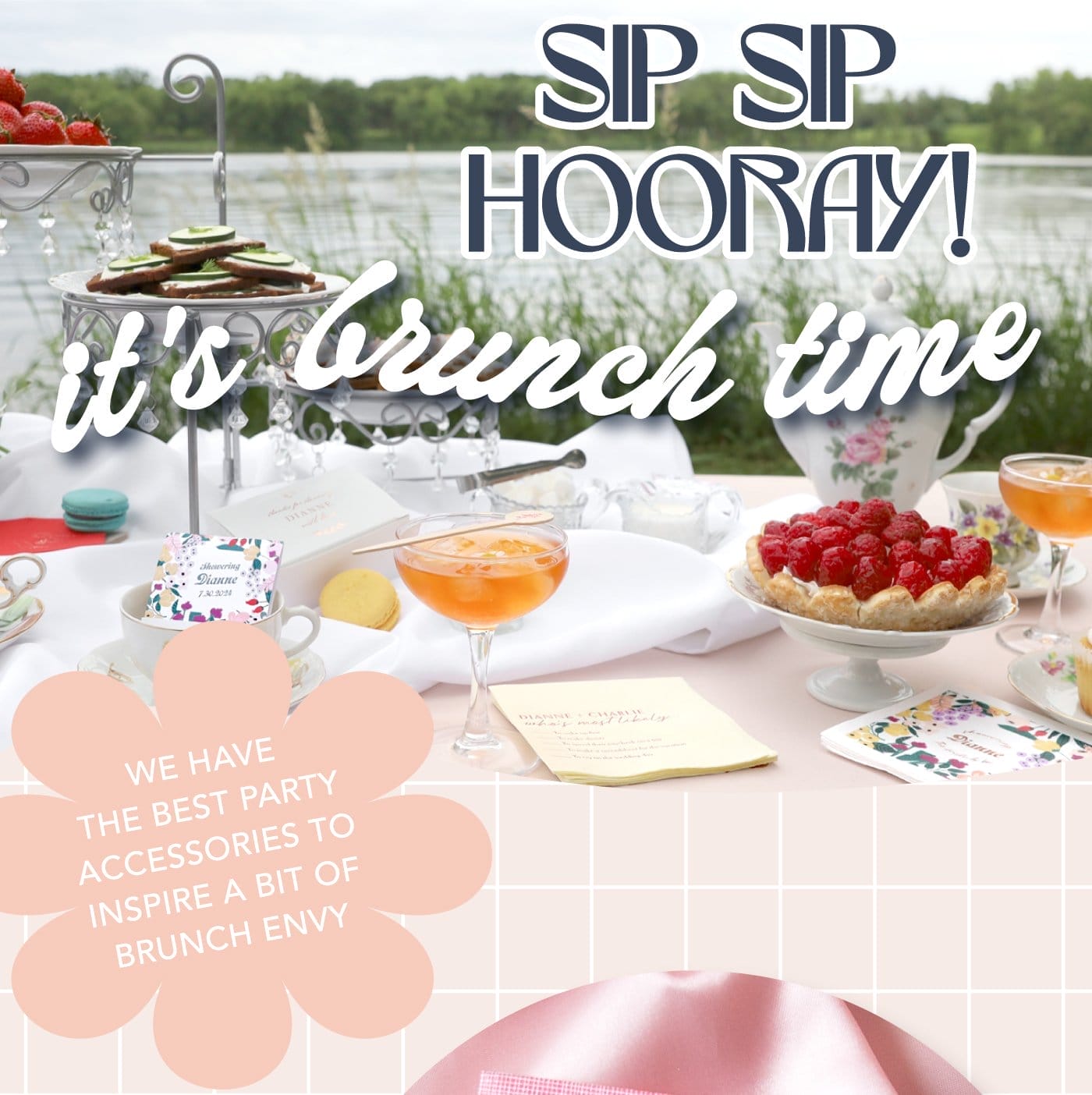 sip, sip hooray! It's brunch time