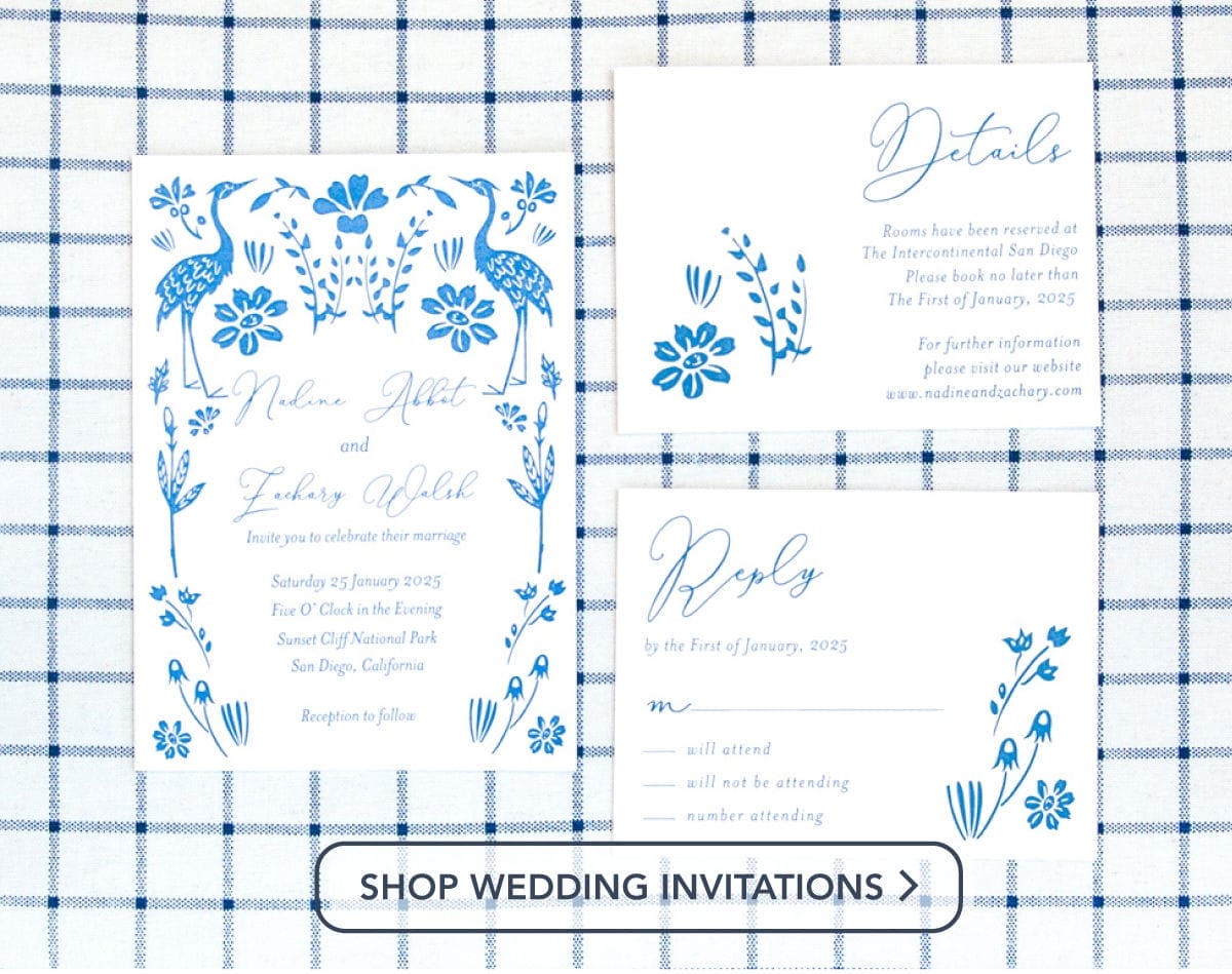 Shop Wedding Invitations