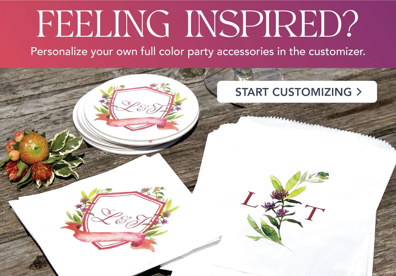 Feeling Inspired | Start Customizing