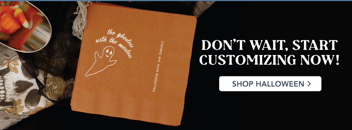 Don't Wait, Start Customizing Now! | Shop Halloween