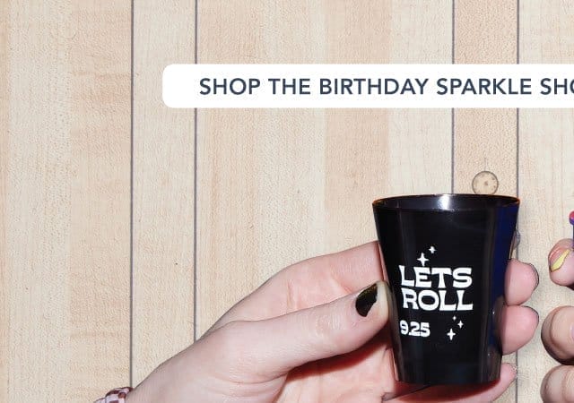 Shop the Birthday Sparkle Shot Glass