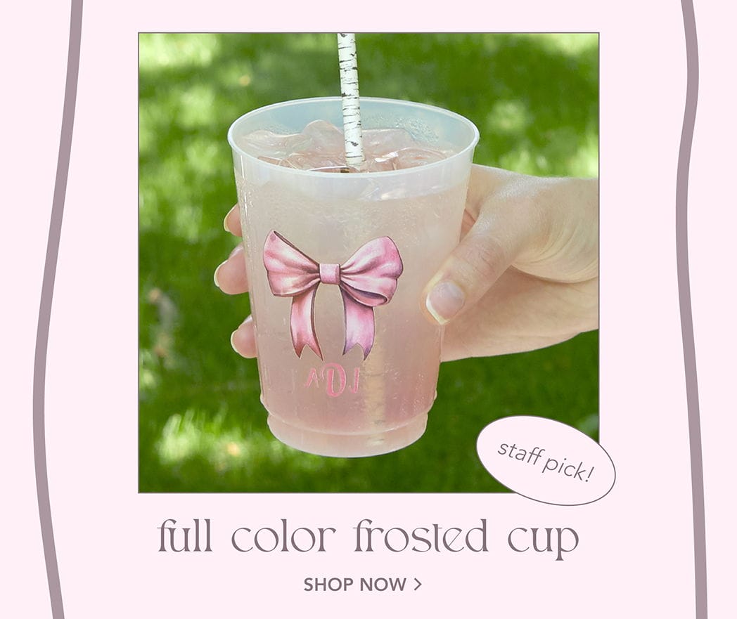 shop full color frosted cup!