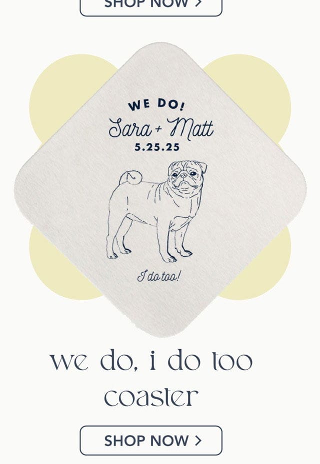 we do, i do too coaster | shop now