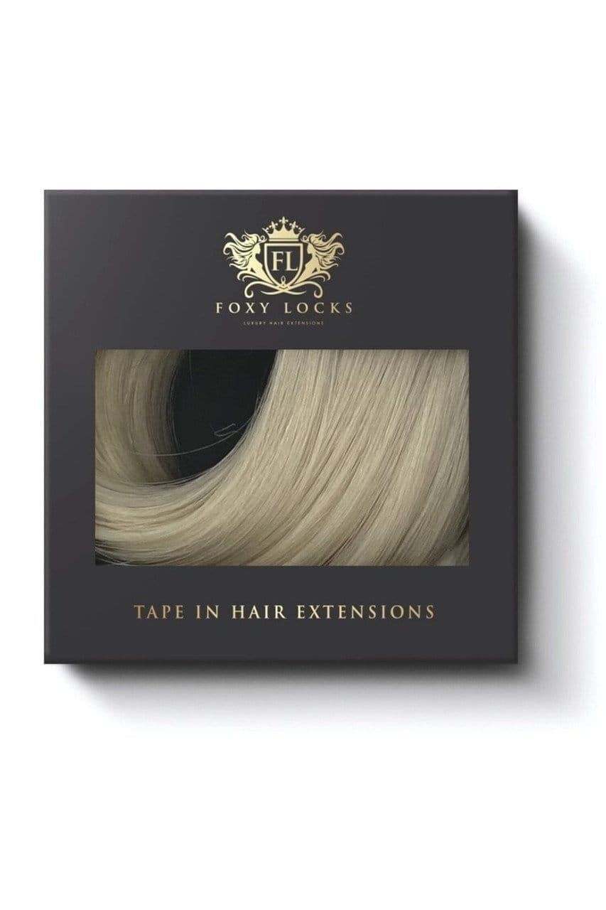 Image of Platinum Blonde LiteTape® Hair Extensions | Tape In