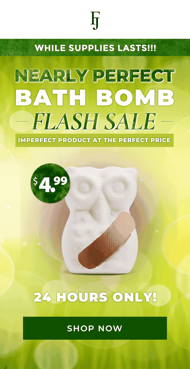 \\$4.99 Nearly Perfect Bath Bombs | 24 HOURS ONLY!