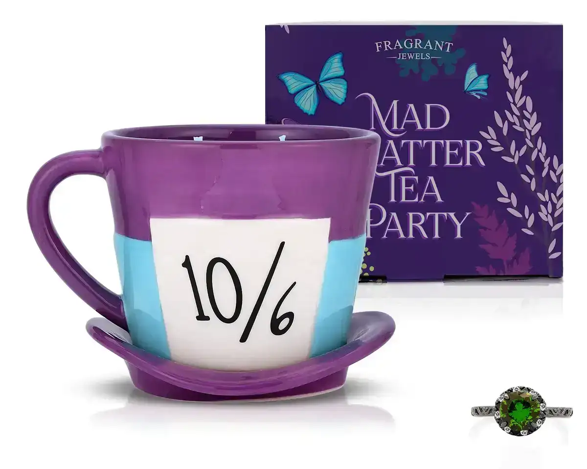 Image of Mad Hatter's Tea Party - Jewel Candle