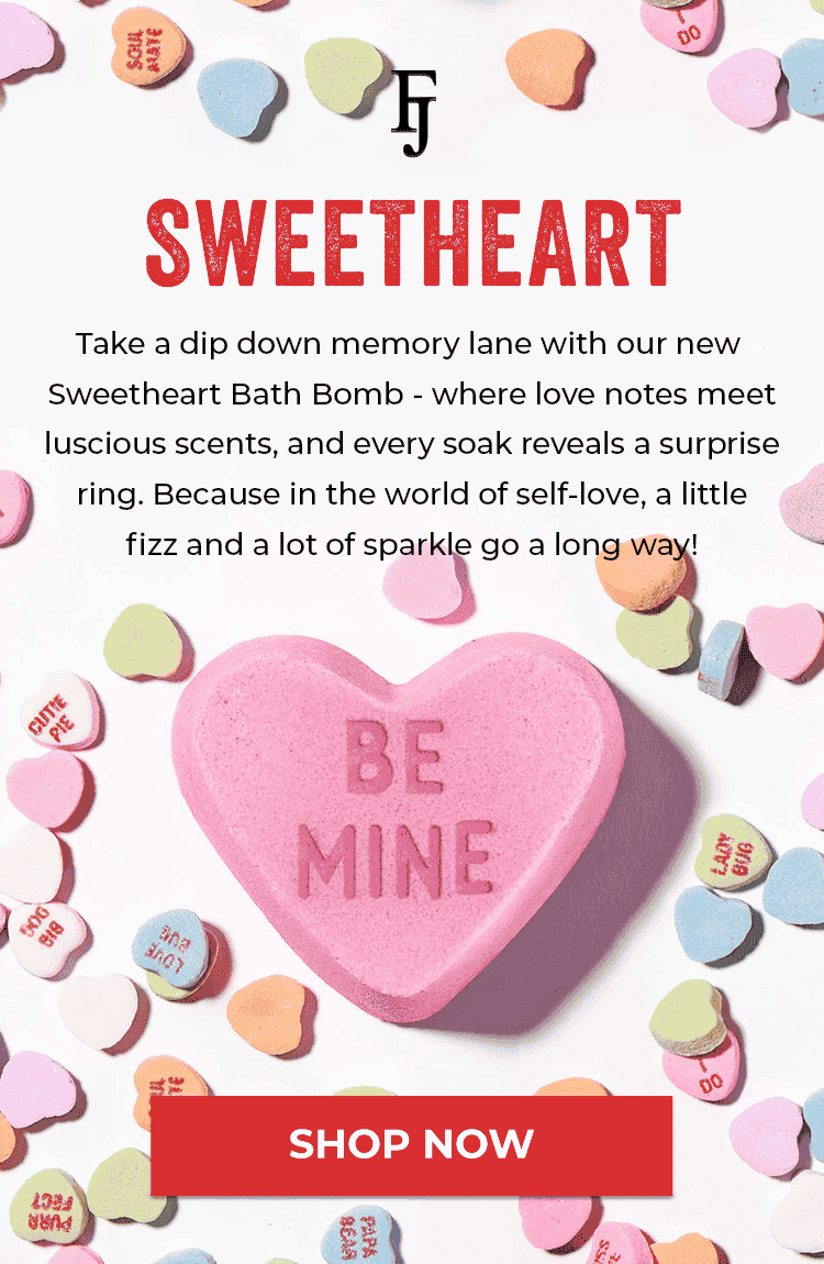 NEW! Sweetheart Bath Bomb