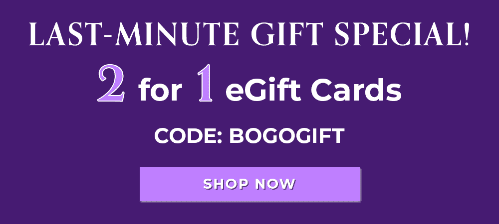 2 for 1 eGift Cards