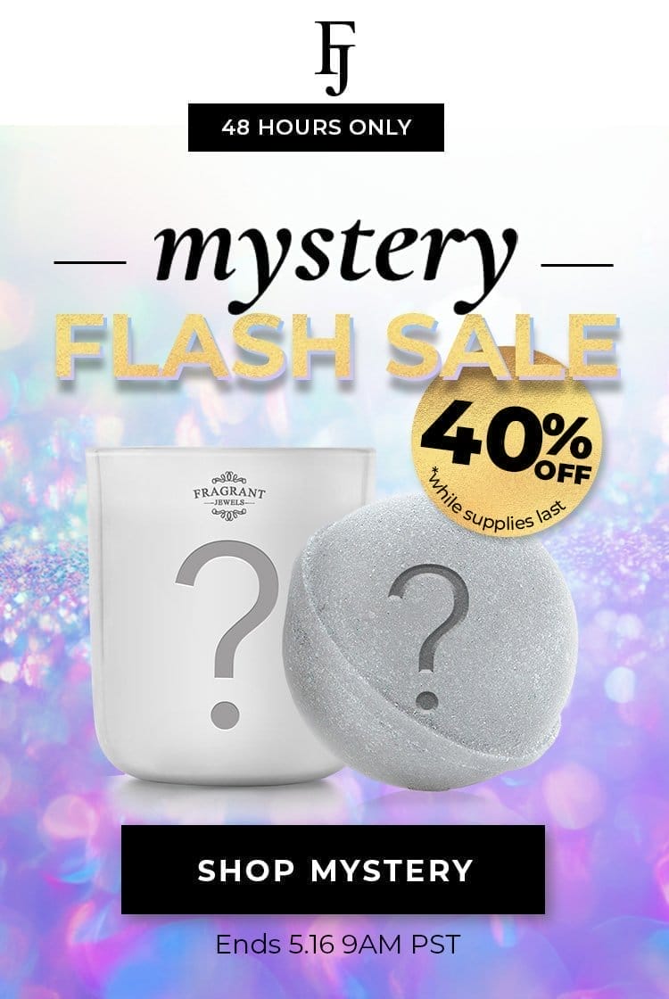 Mystery Flash Sale: 40% Off