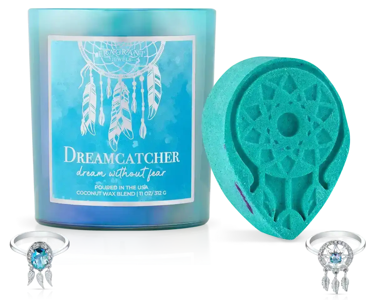 Image of Dreamcatcher - Candle and Bath Bomb Set