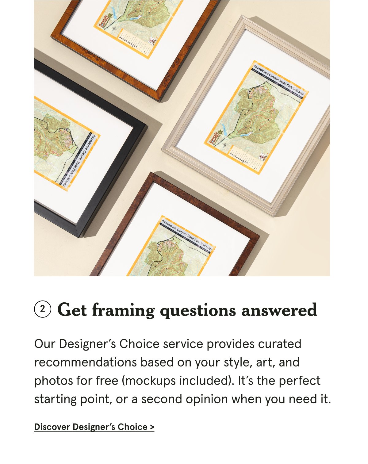 Get framing questions answered