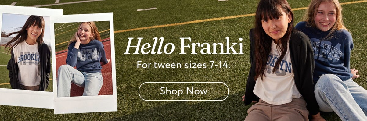 shop franki by francescas- fashion for girls 7-14