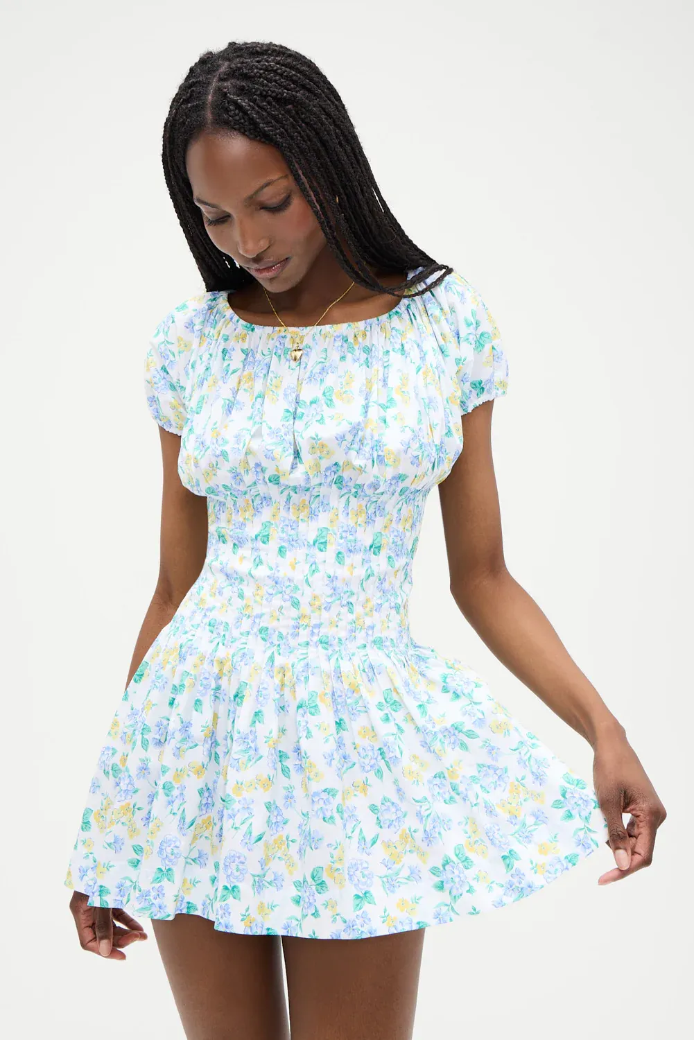 Image of Sadie Mini Dress - Coastal Floral