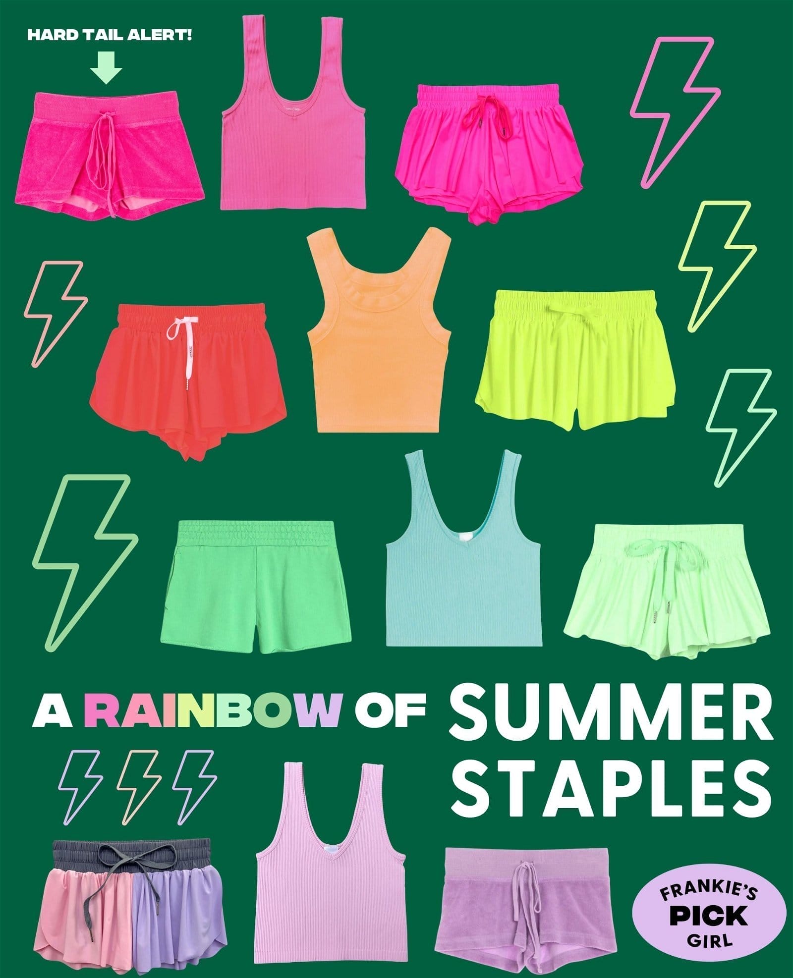 A Rainbow of Summer Staples