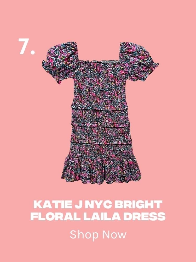 Katie J NYC Bright Floral Laila Dress