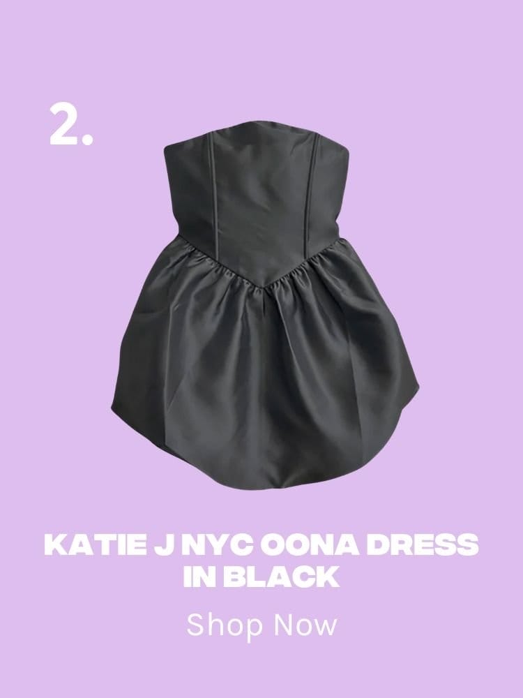 Katie J NYC Oona Dress in Black