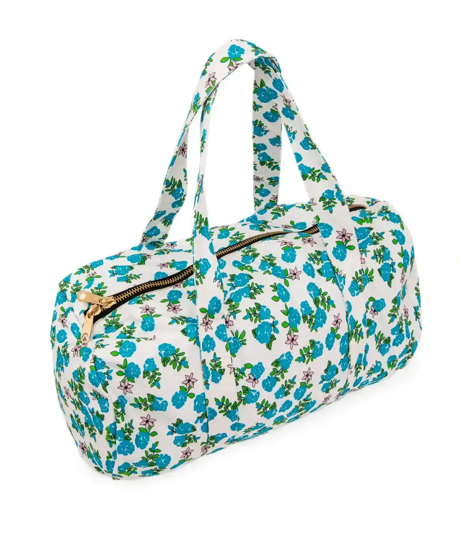 Image of Theme Girls Duffle Blue & White Rose