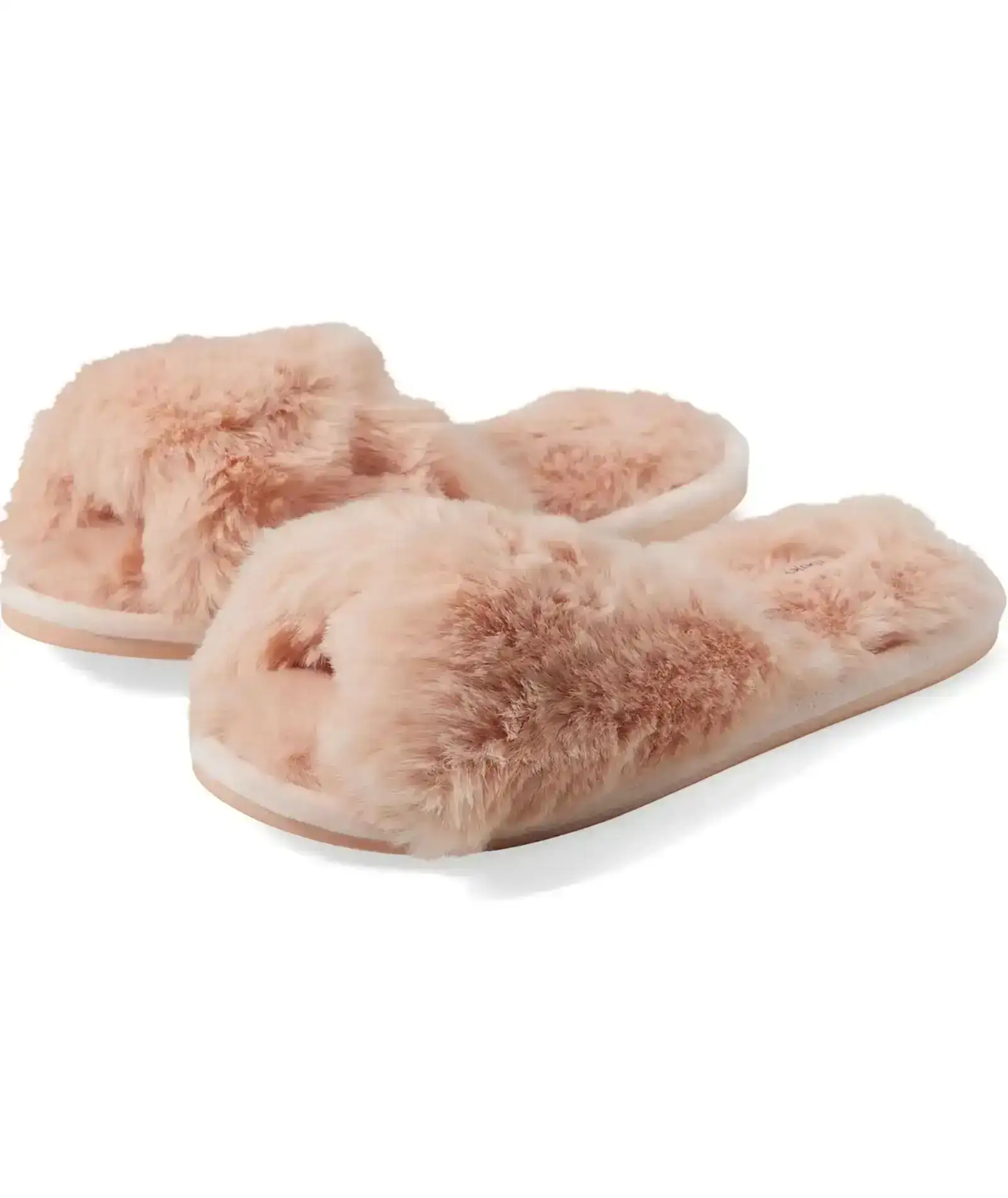 Image of Eberjey Women Plush Slippers Rose Cloud