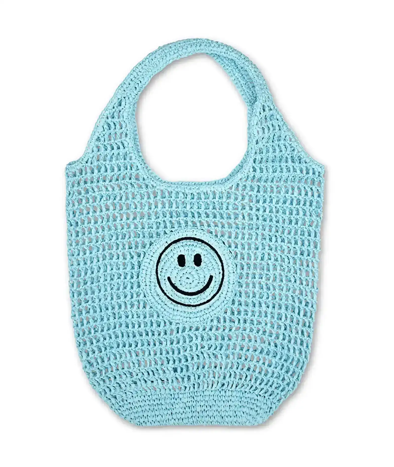 Image of iScream Blue Straw Bag