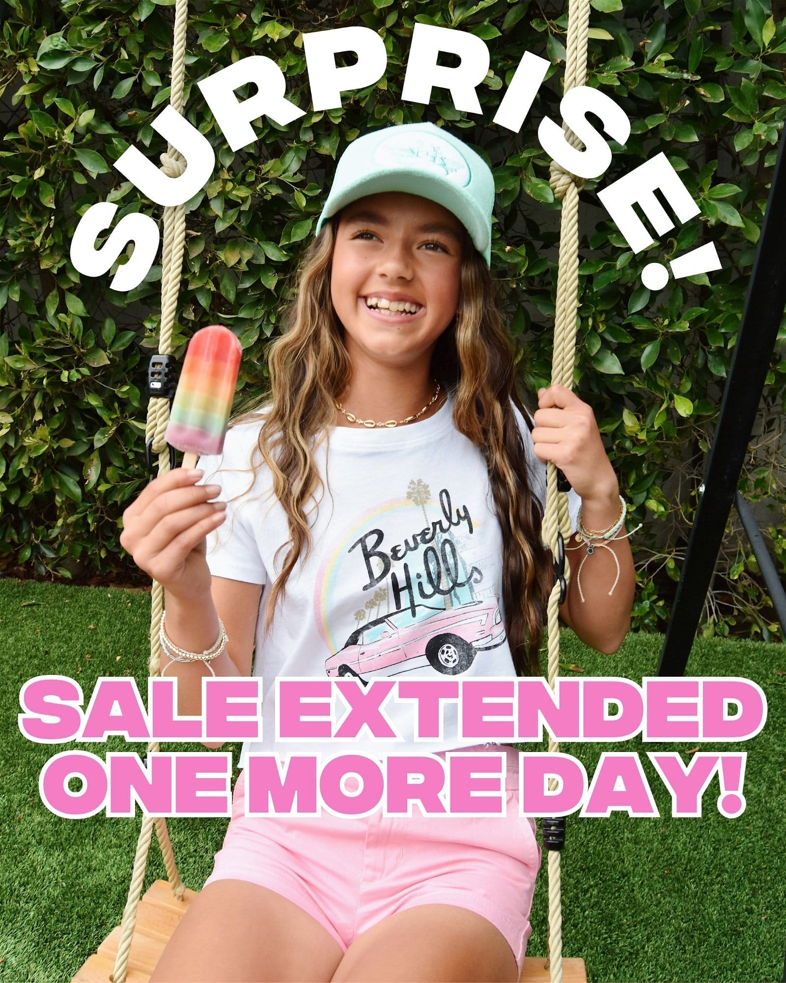 Surprise! Sale Extended One More Day!