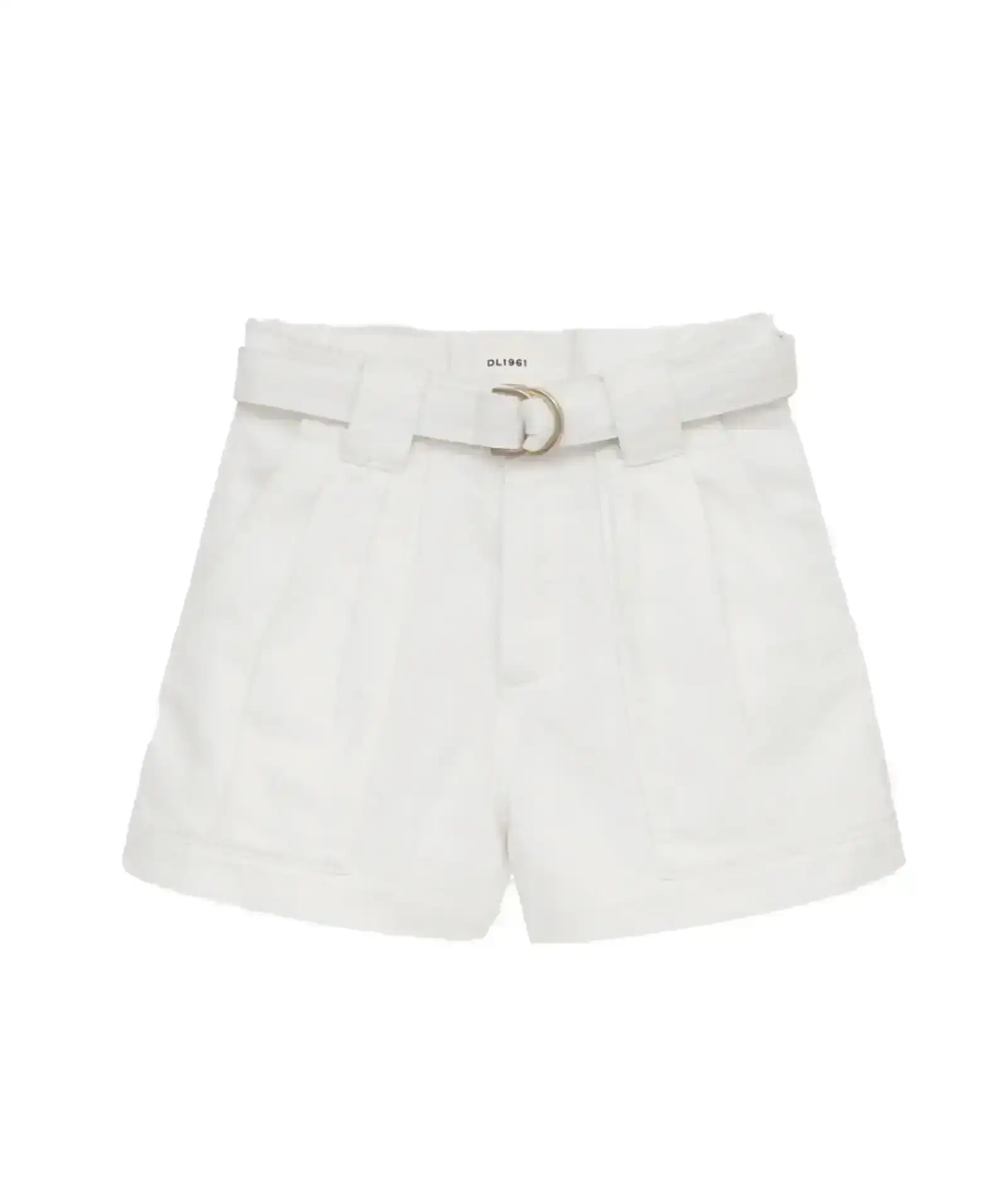 Image of DL1961 Girls Lucy Linen Cargo Shorts