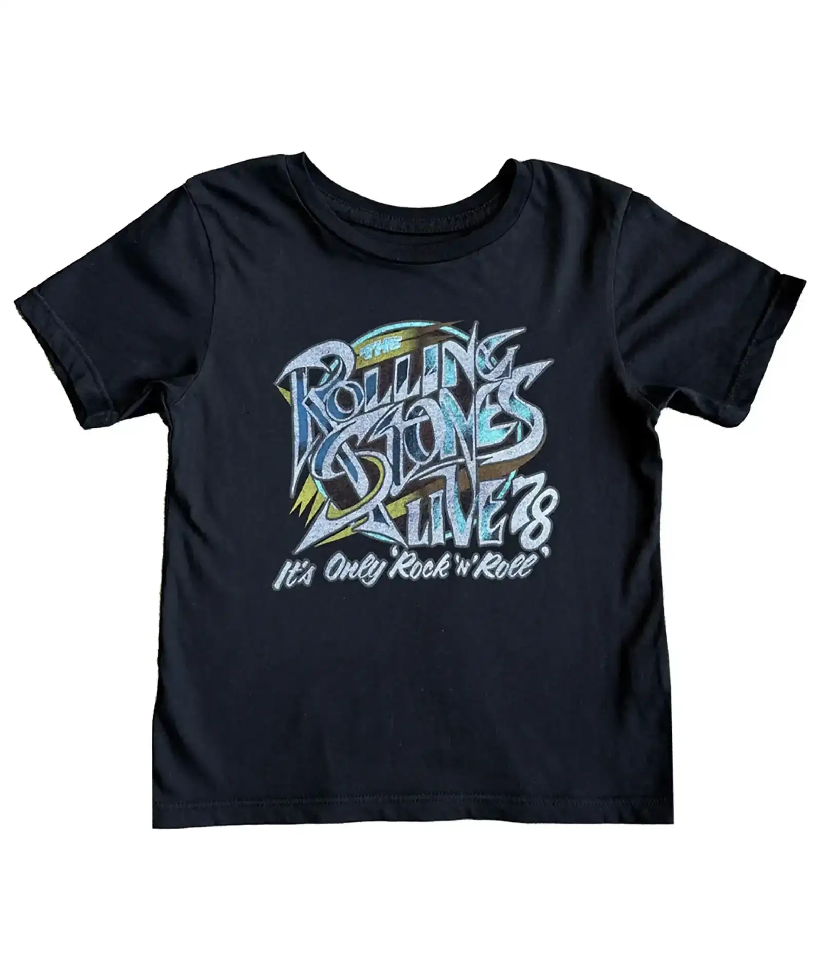 Image of Rowdy Sprout Girls Rolling Stones Tee