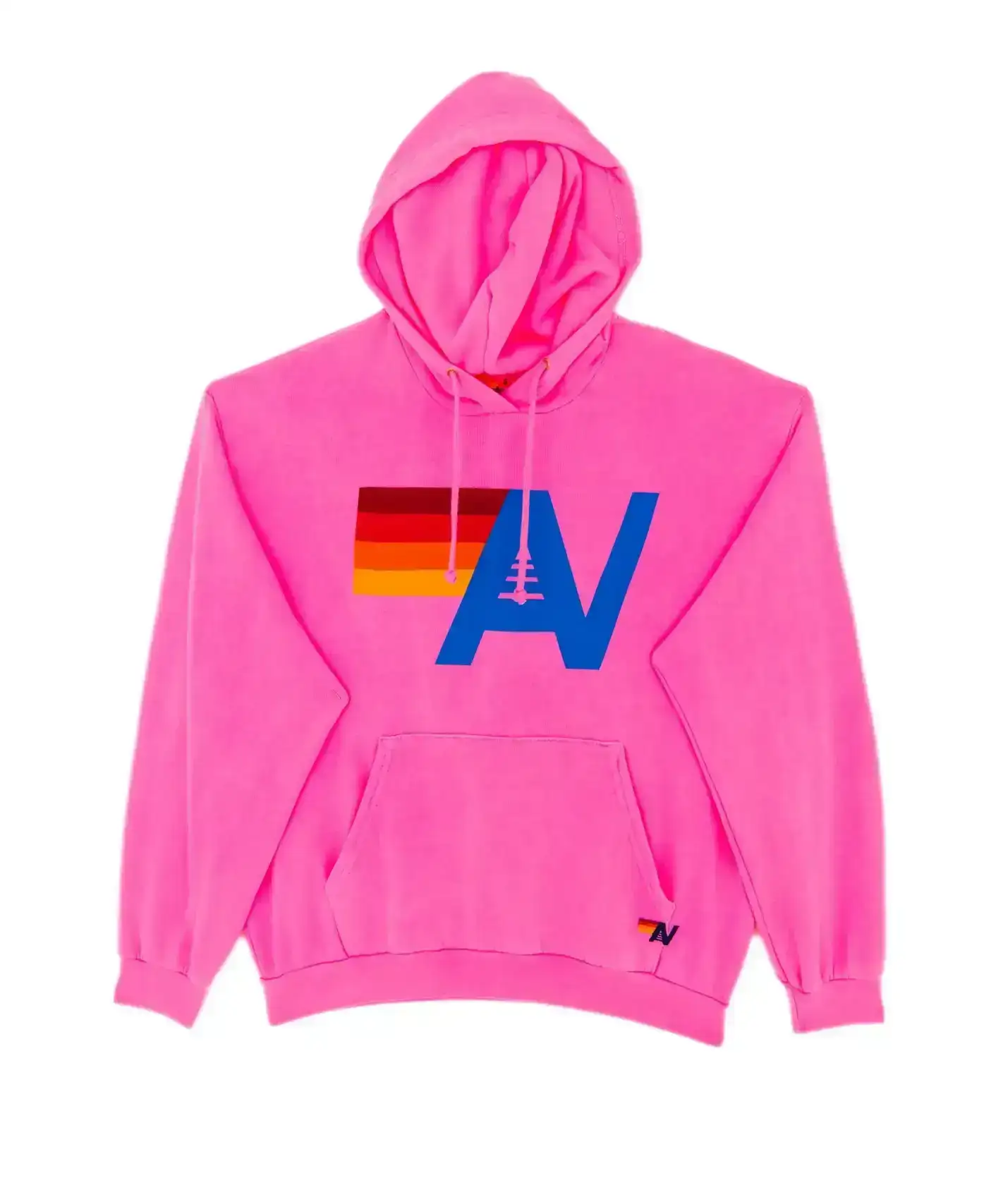 Image of Aviator Nation Women Logo Relaxed Pullover Hoodie