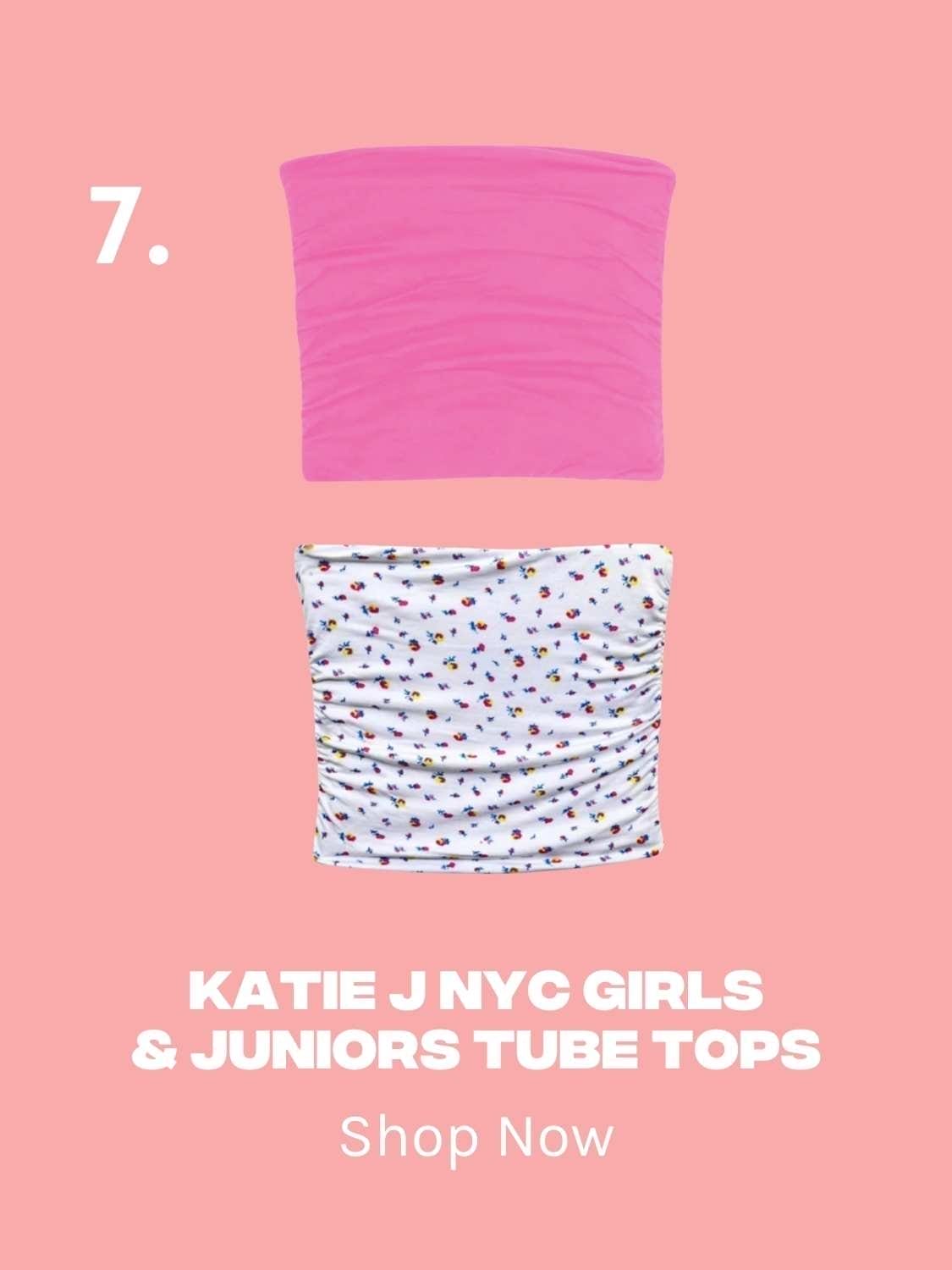 Katie J NYC Girls & Juniors Tube Tops