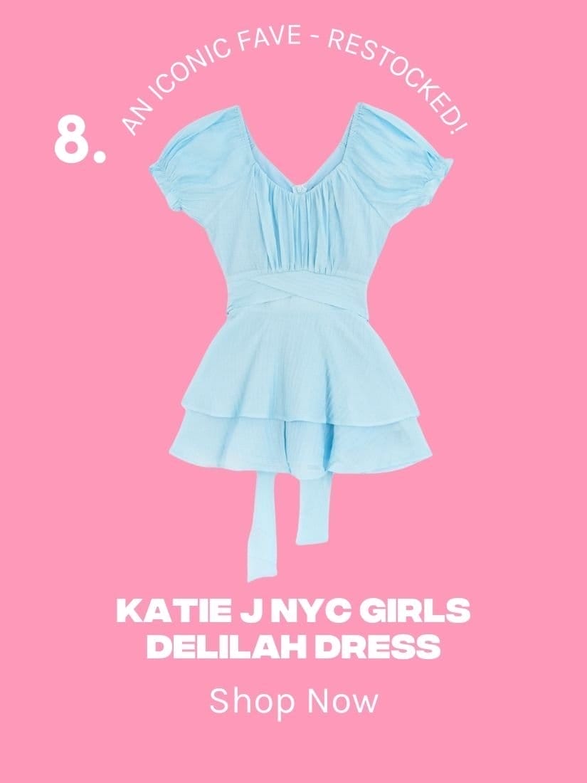 Katie J NYC Girls Delilah Dress - An iconic fave -Restocked!