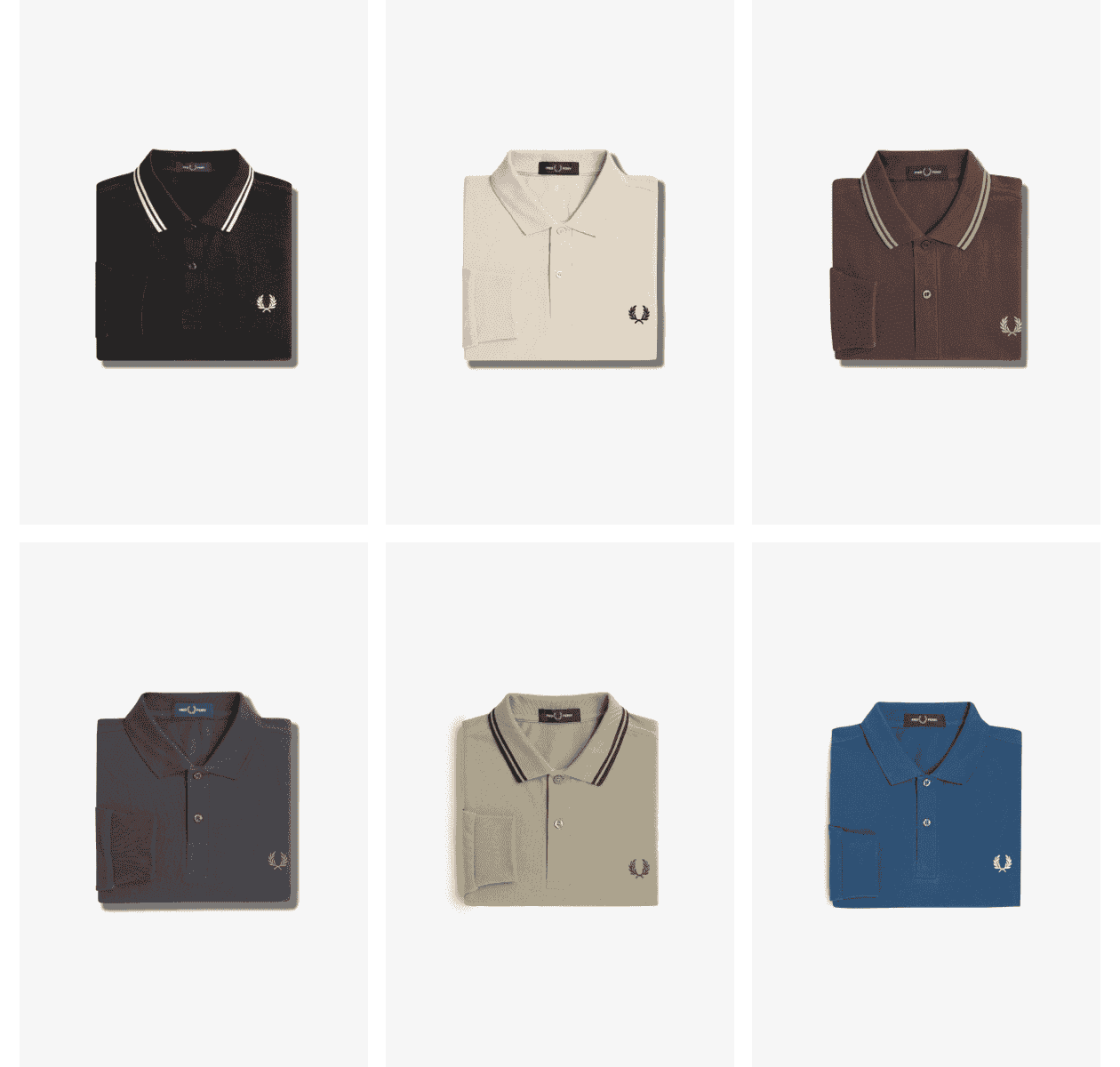 Long sleeve Fred Perry Shirts