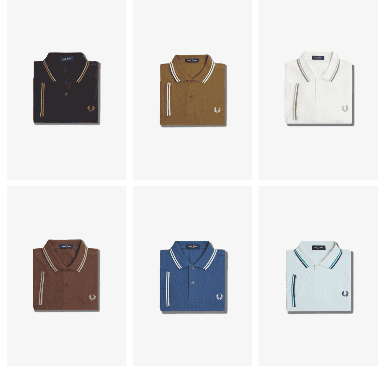 Men's Twin-Tipped Fred Perry Shirts