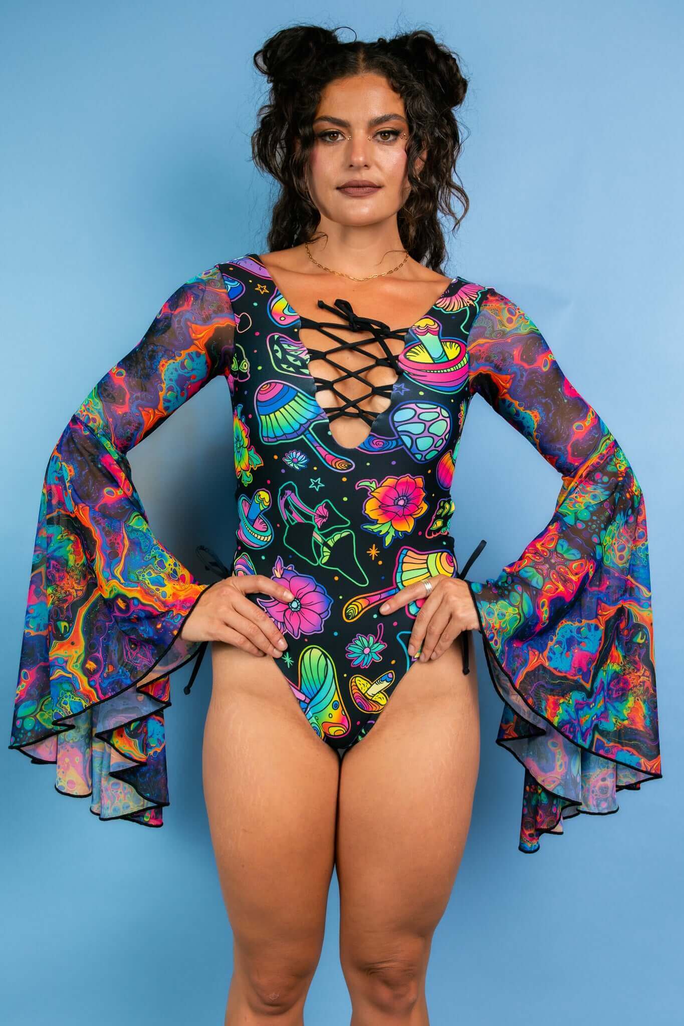 Image of Vivid Shroomie! Empress Bodysuit