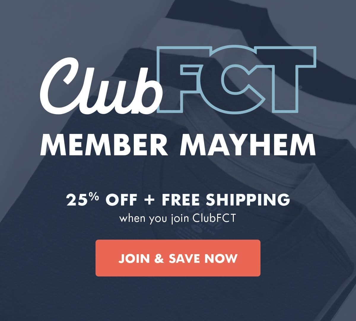 Member mayhem. Save 25% off.