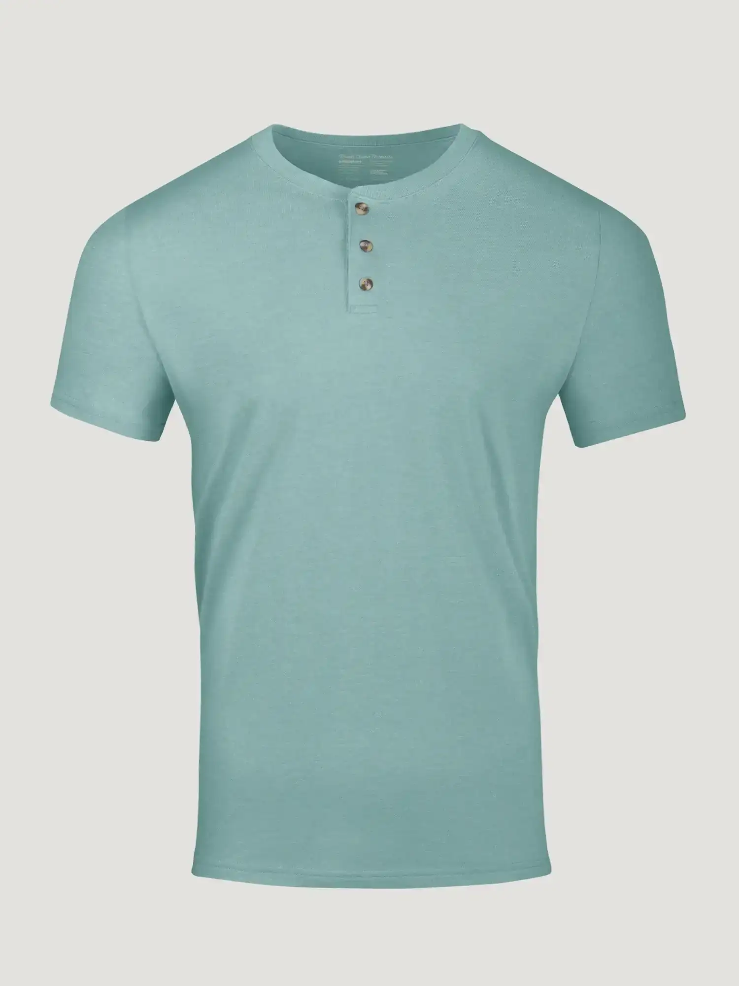 Image of Dusk Blue Short Sleeve Henley