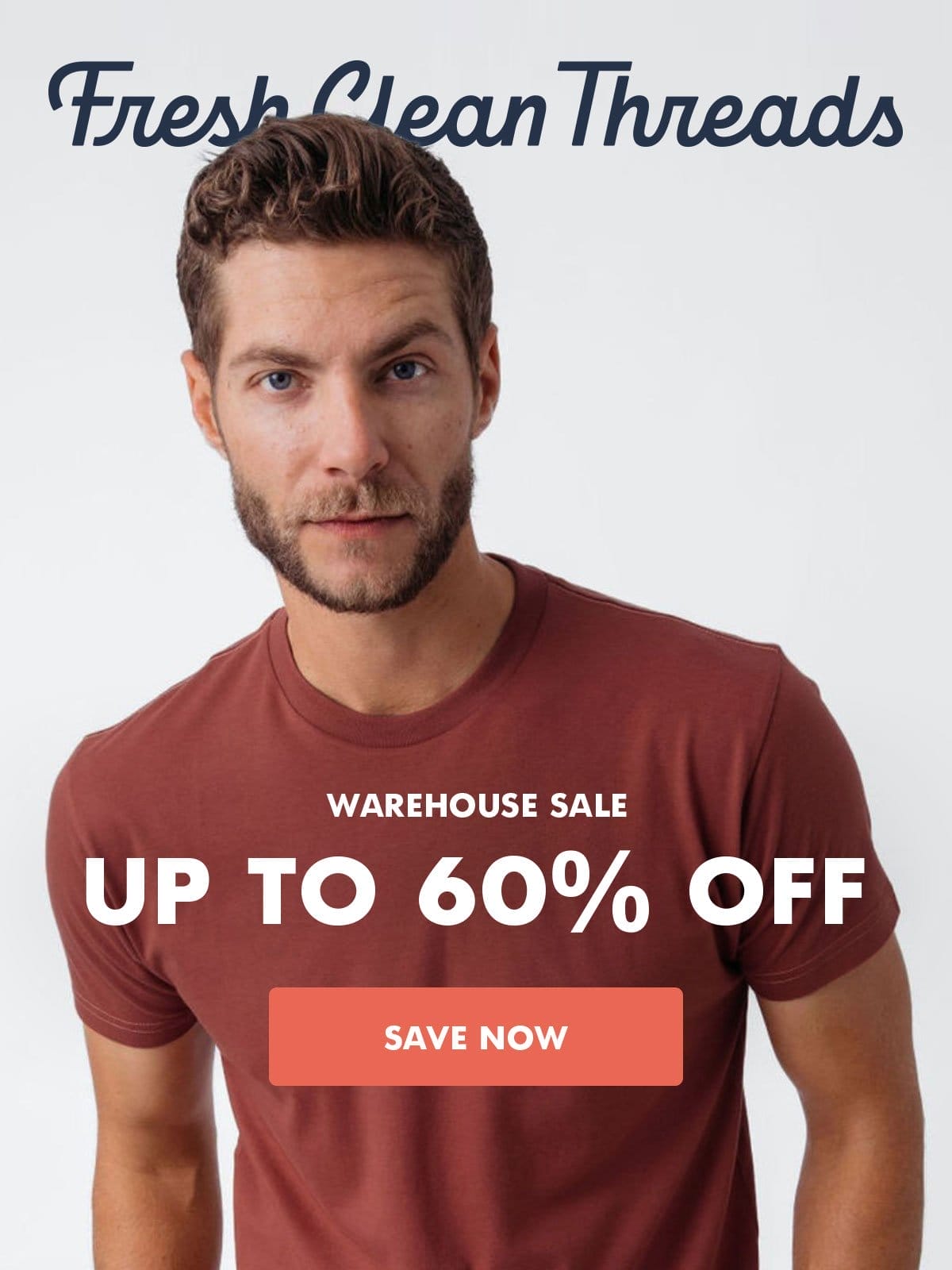 Warehouse sale up to 60% off
