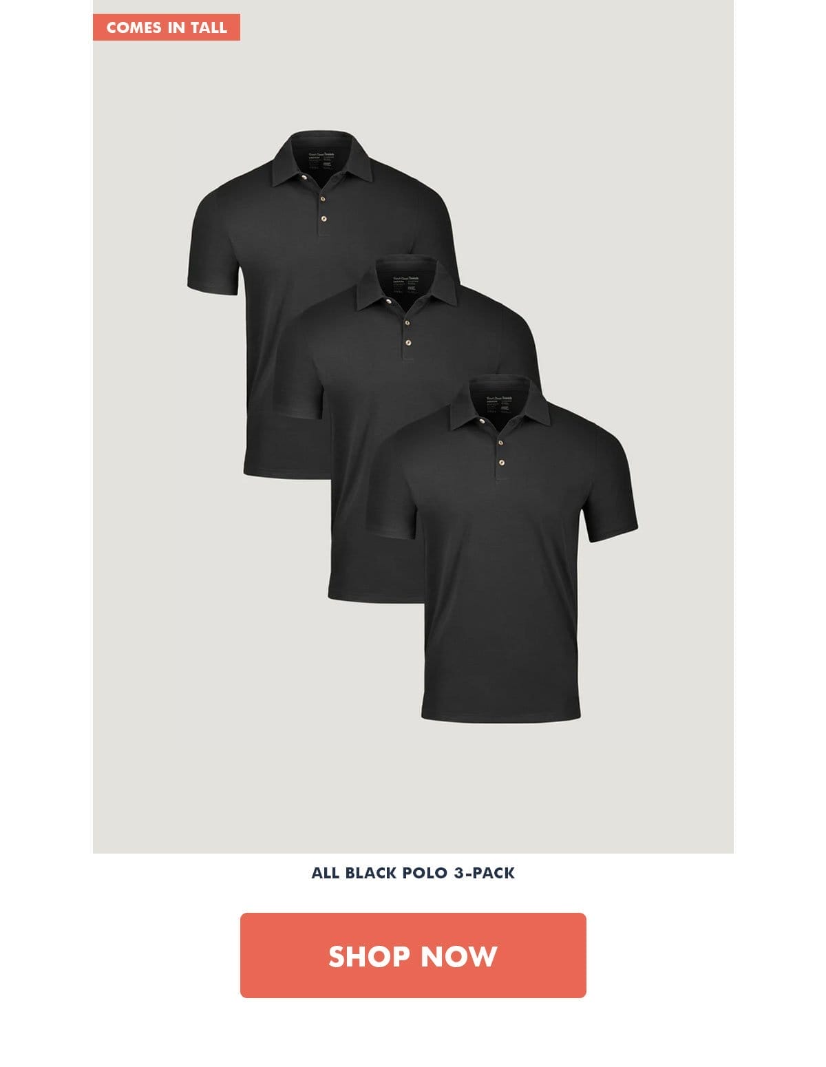 Polo 3 pack