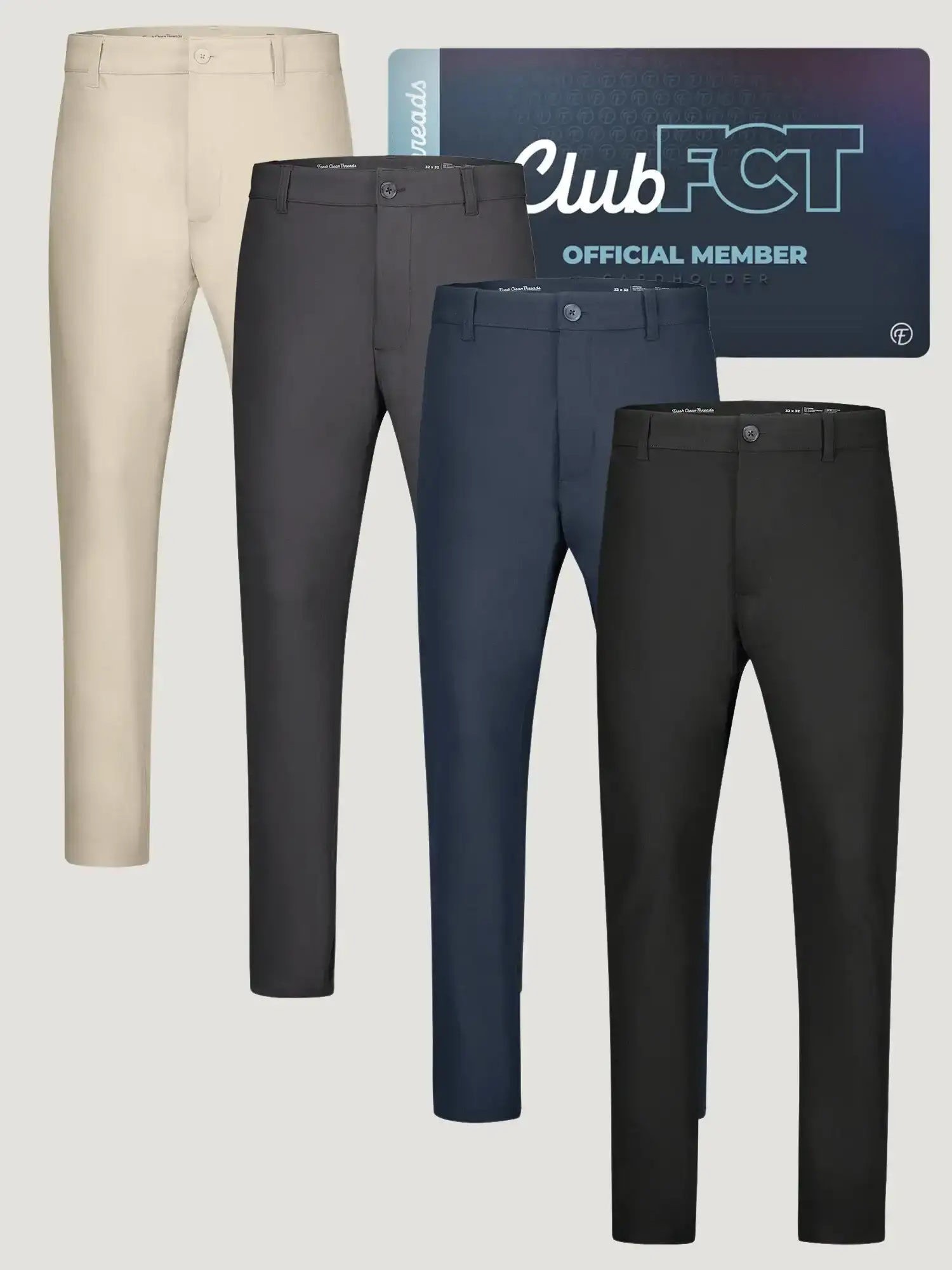 Image of Stretch Tech Pant Essentials Member 4-Pack