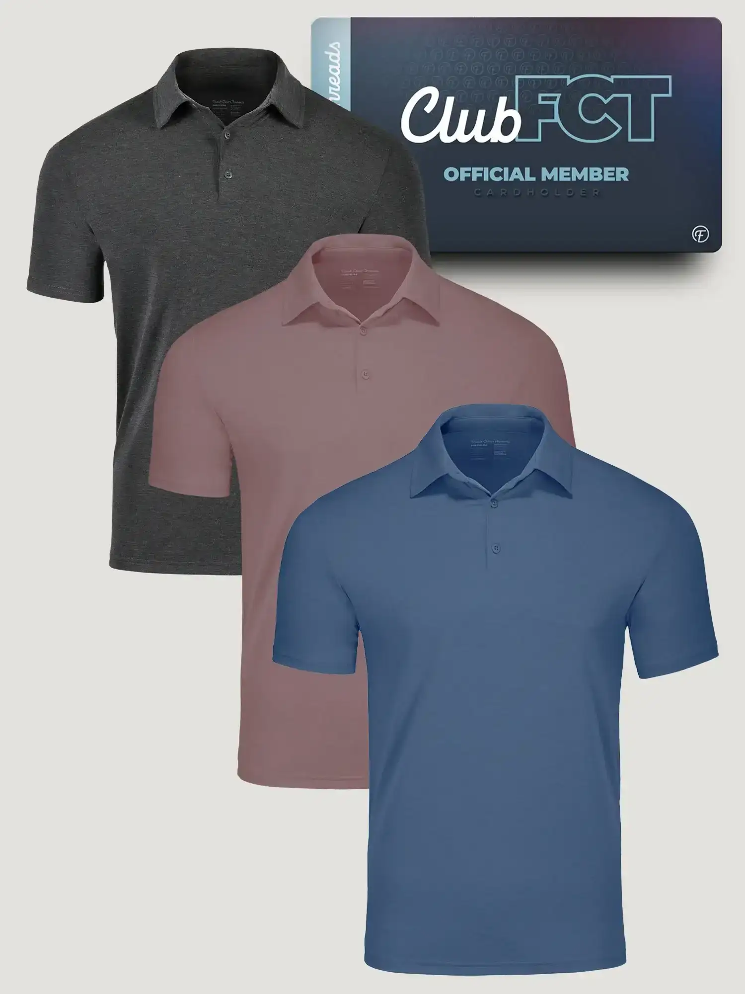 Image of Performance Polo Summer Essentials Member 3-Pack