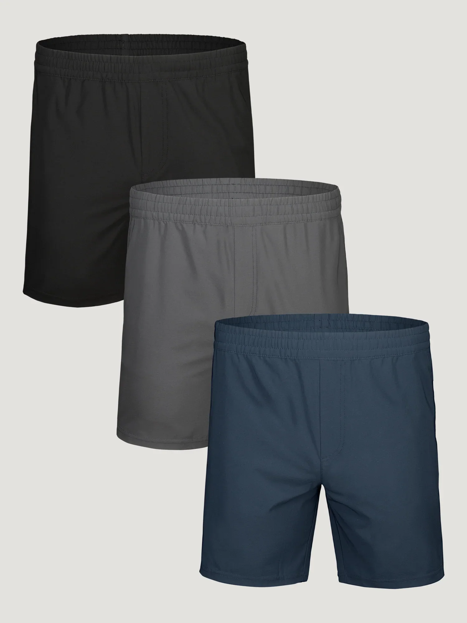 Image of Best Sellers Stretch Performance Shorts 3-Pack