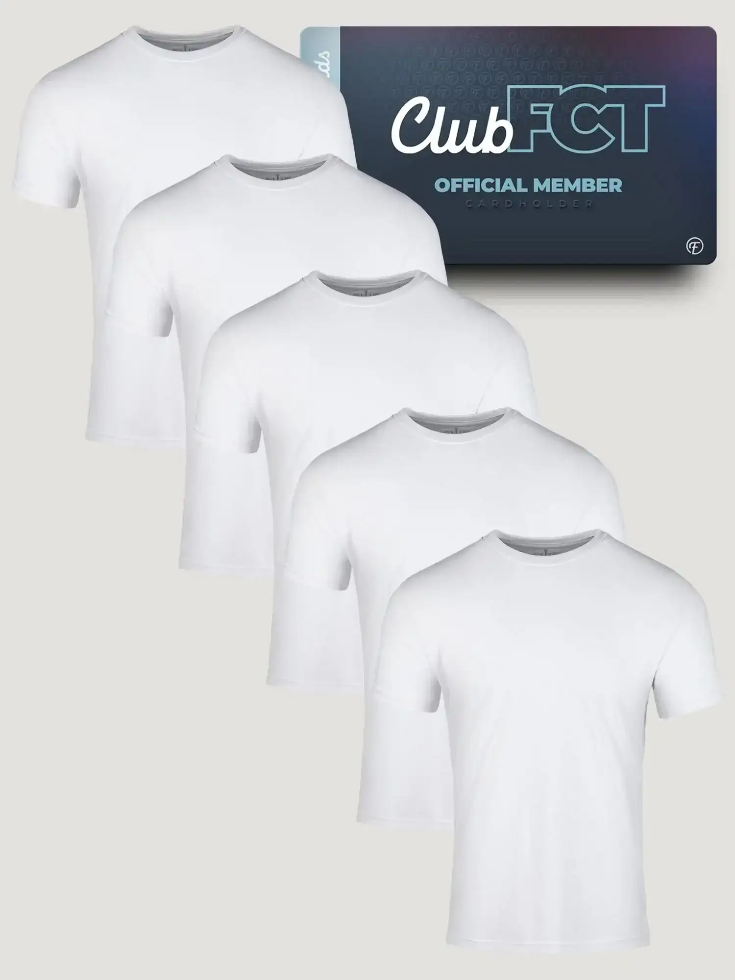 Image of All White Member 5-Pack