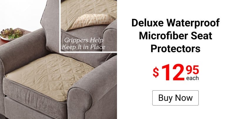 Deluxe Waterproof Microfiber Seat Protectors