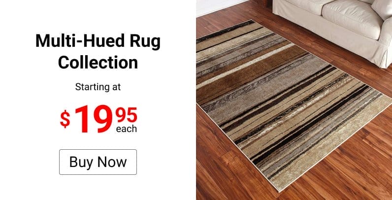 Multi-Hued Rug Collection