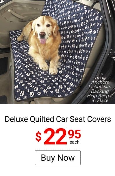 Deluxe Quilted Car Seat Covers