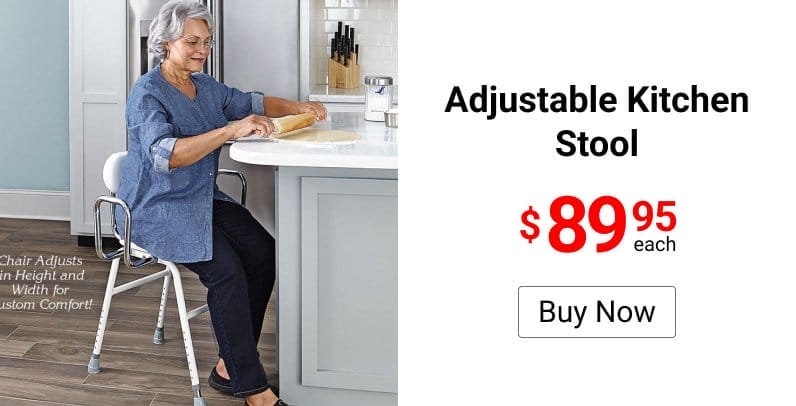 Adjustable Kitchen Stool