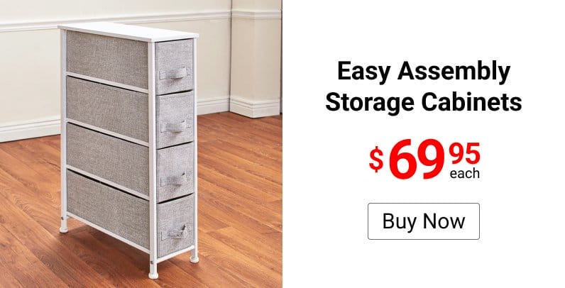 Easy Assembly Storage Cabinets