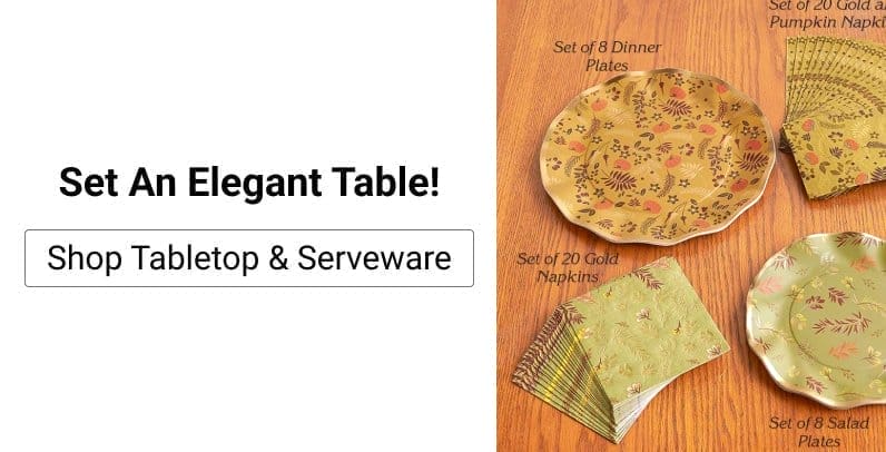 Tabletop & Serveware