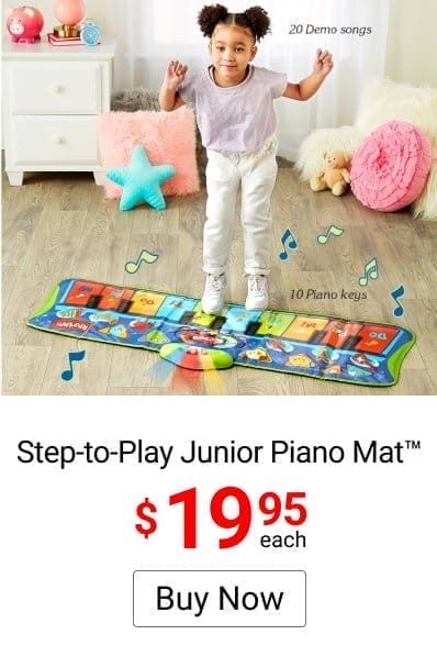 Step-to-Play Junior Piano Mat™