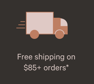 Free shipping on  \\$85+ orders