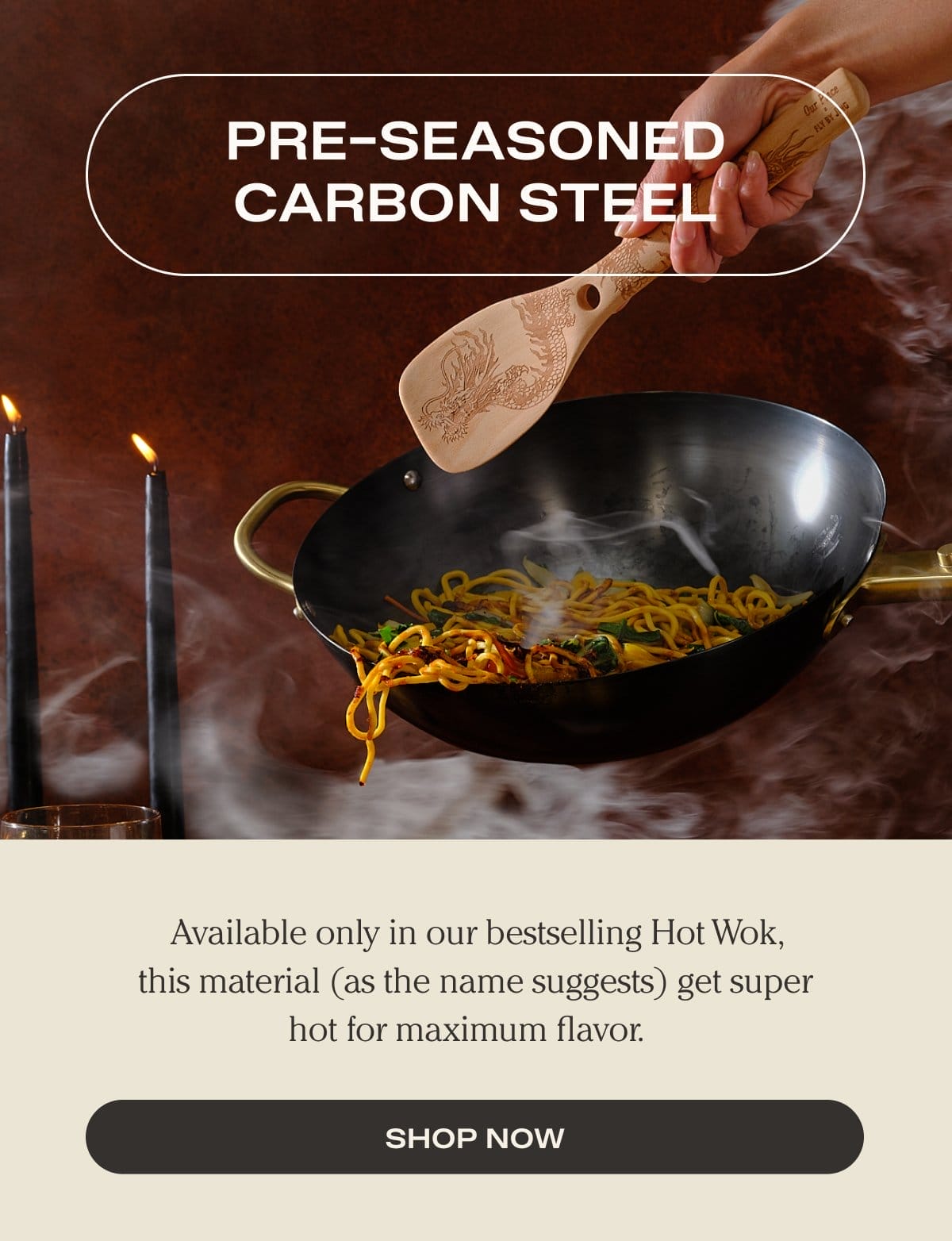 Pre-Seasoned Carbon Steel - Shop Now